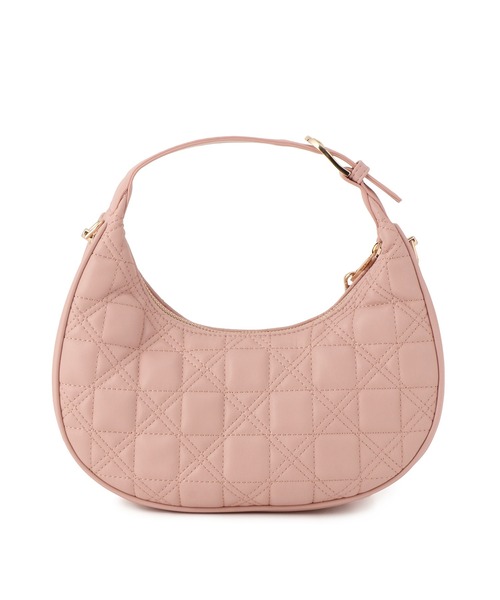 VIS(ビス)の「ハートチャーム付き2WAYキルトバッグ(ハンドバッグ・レディース・オフホワイト/ブラック/ピンク系その他2・FREE)」の21枚目の写真