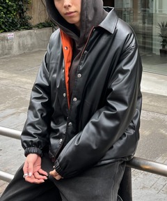 セール】【AFB / エーエフビー】STUDDED CAR COAT（その他アウター