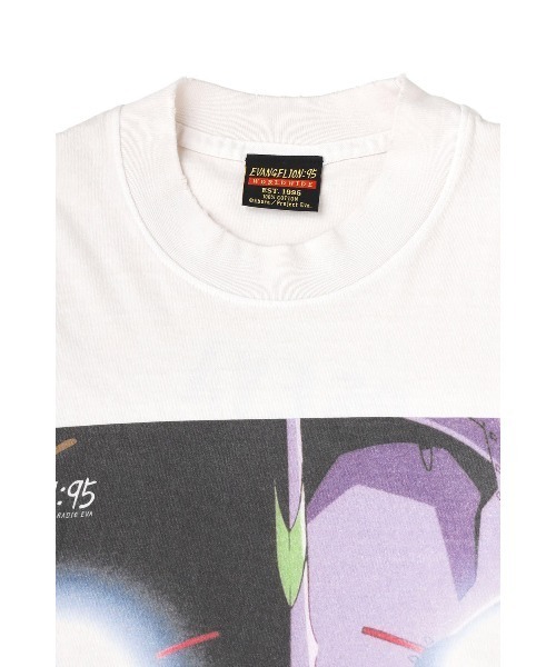 EVANGELION:95（エヴァンゲリオンキュウジュウゴ）の「0047 T-SHIRT（Tシャツ/カットソー・メンズ・ホワイト・XX-LARGE/X-LARGE/MEDIUM/LARGE）」の7枚目の写真