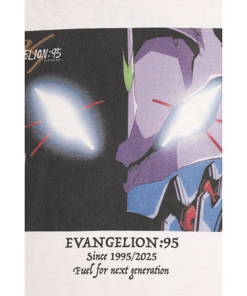 EVANGELION:95（エヴァンゲリオンキュウジュウゴ）の「0047 T-SHIRT（Tシャツ/カットソー・メンズ・ホワイト・XX-LARGE/X-LARGE/MEDIUM/LARGE）」の8枚目の写真