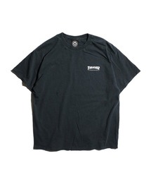 THRIFTY LOOK / スリフティールック "THRASHER LITTLE THRASHER" スラッシャー ダメージ加工 スケートTシャツ
