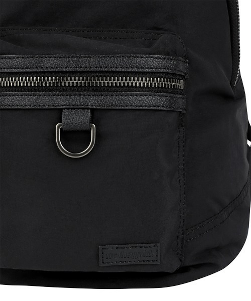 MAHAGRID(マハグリッド)の「『mahagrid/マハグリッド』 Two-Pocket Backpack/ツーポケットバックパック(バックパック/リュック・レディース・アイボリー/ブラック・FREE)」の9枚目の写真