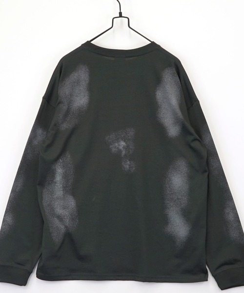 L'atelier(ラトリエ)の「グラフィック Tシャツ 長袖 Tシャツ(Tシャツ/カットソー・メンズ・チョコ/ブラック系その他/ブラック・L/M/LL)」の11枚目の写真