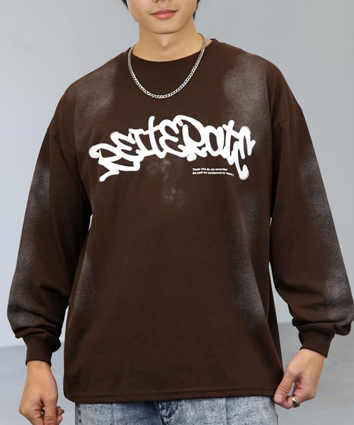 グラフィック Tシャツ 長袖 Tシャツ（Tシャツ/カットソー）｜L'atelier