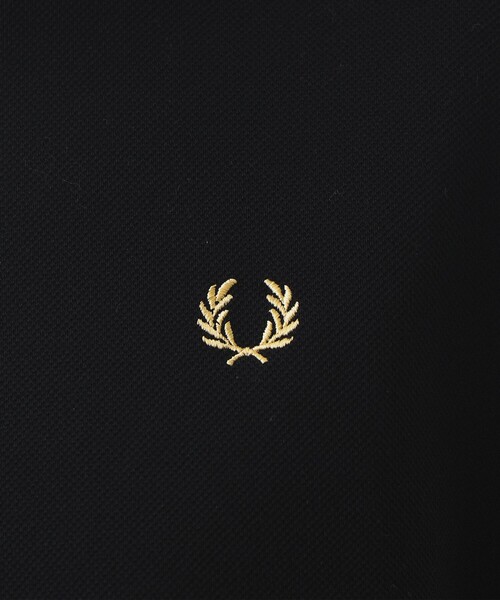FRED PERRY（フレッドペリー）の「【別注】FRED PERRY / リラックスド ピケ Tシャツ（Tシャツ/カットソー・レディース・ナチュラル/ブラック・10）」の12枚目の写真