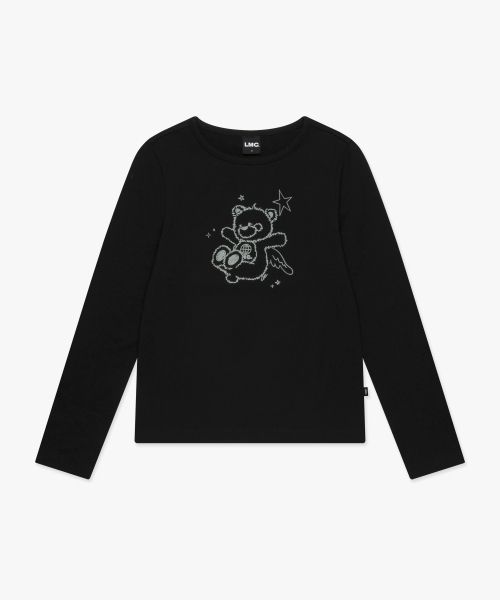 LMCの「WM DOODLE BEAR LONG SLV TEE black（Tシャツ/カットソー・レディース・その他・S/M）」の4枚目の写真