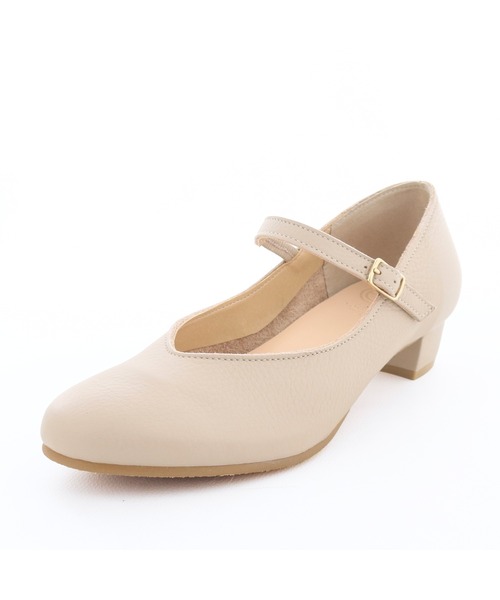 ENあしながおじさん（エンアシナガオジサン）の「防水│ストラップパンプス　3760009（パンプス・レディース・クリアブラック/ベージュ/ブラック・22.5cm/24.5cm/24cm/23.5cm/23cm）」の6枚目の写真