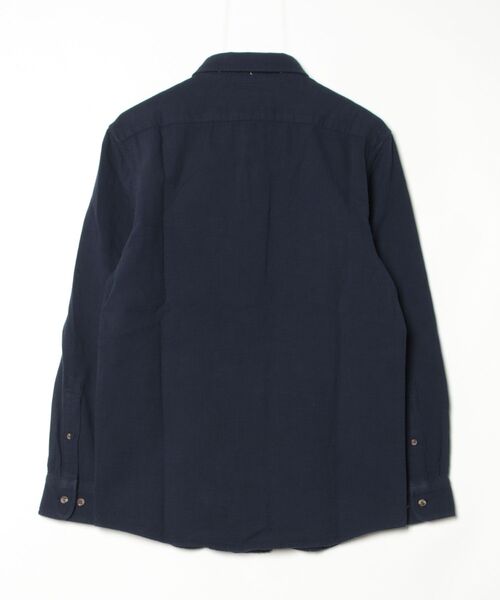 BANANA REPUBLIC FACTORY STORE(バナナリパブリック ファクトリーストア)の「BANANA REPUBLIC FACTORY STORE スタンダードフィット ダブルウィーブ シャツ(シャツ/ブラウス・メンズ・アイボリー/グリーン/ネイビー・M/XL/S/L)」の4枚目の写真