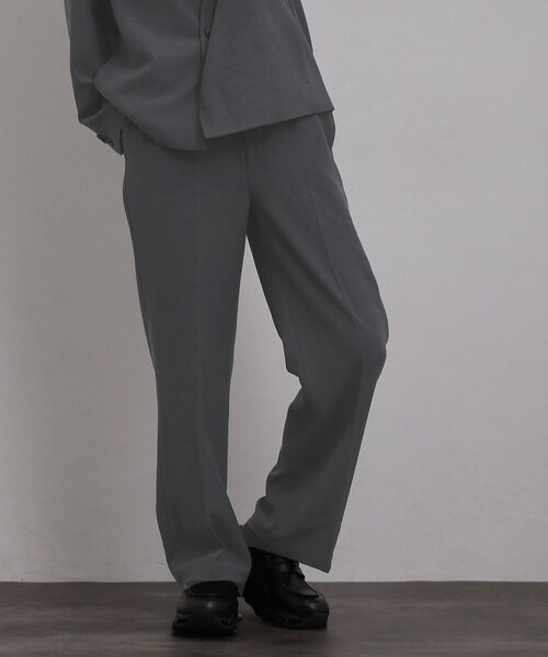 tk.TAKEO KIKUCHI(ティーケータケオキクチ)の「ストレートレッグスラックス(その他パンツ・メンズ・ブラック/グレー・01/02/03)」の7枚目の写真