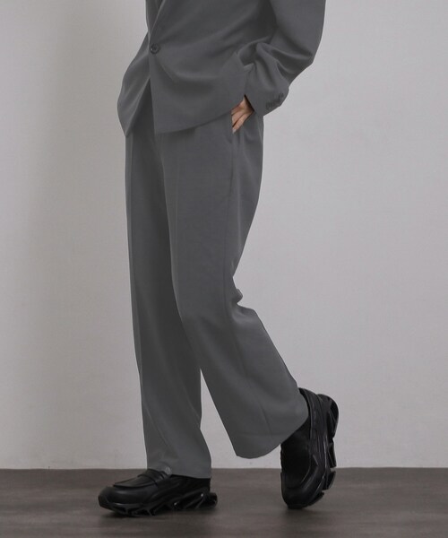 tk.TAKEO KIKUCHI(ティーケータケオキクチ)の「ストレートレッグスラックス(その他パンツ・メンズ・ブラック/グレー・01/02/03)」の8枚目の写真
