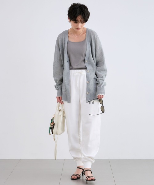 BARNYARDSTORM(バンヤードストーム)の「BARNYARDSTORM / シア-バックロゴカーディガン / ハンドウォッシャブル(カーディガン/ボレロ・レディース・ブラック/オフホワイト/グレー・FREE)」の21枚目の写真