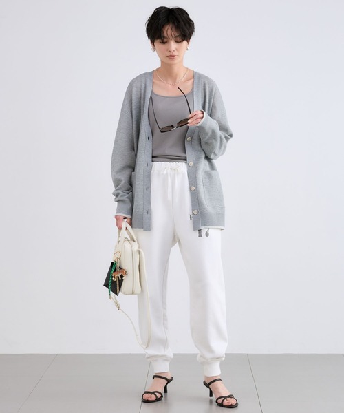 BARNYARDSTORM(バンヤードストーム)の「BARNYARDSTORM / シア-バックロゴカーディガン / ハンドウォッシャブル(カーディガン/ボレロ・レディース・ブラック/オフホワイト/グレー・FREE)」の22枚目の写真