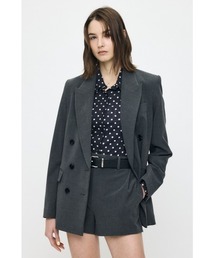 MOUSSY | 【26年SS新作】【セットアップ対応】DOUBLE BREASTED ジャケット(テーラードジャケット)