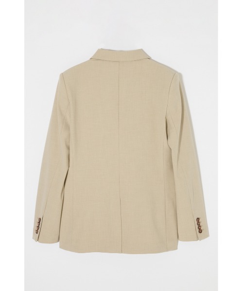 MOUSSY（マウジー）の「【26年SS新作】【セットアップ対応】DOUBLE BREASTED ジャケット（テーラードジャケット・レディース・チャコールグレー/ネイビー/ライトベージュ・1/2）」の20枚目の写真