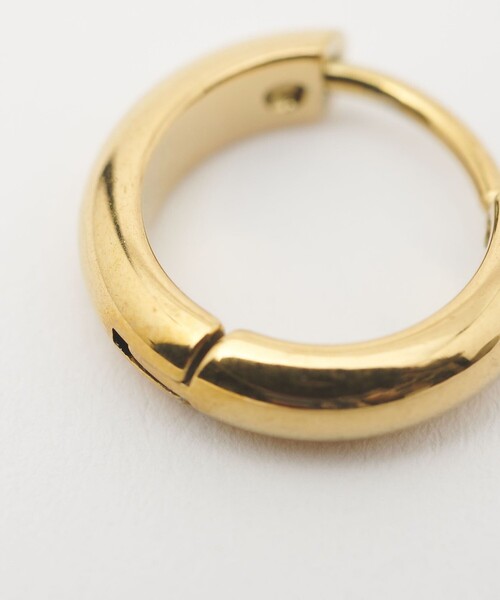 CITEN(シテン)の「<CITEN>ステンレスミニフープワンタッチピアス(ピアス(両耳用)・レディース・ゴールド/シルバー・FREE)」の6枚目の写真