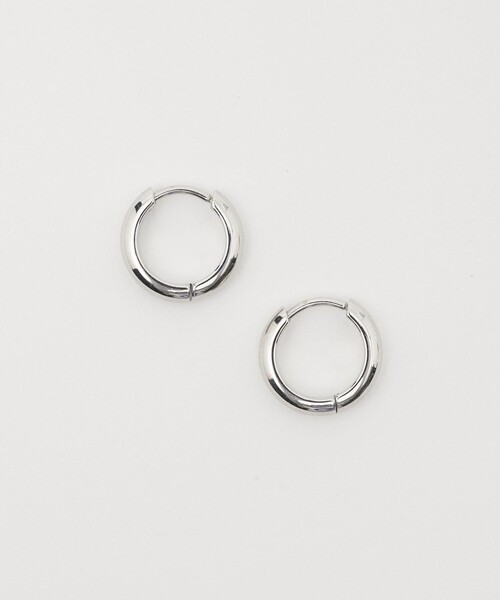 CITEN(シテン)の「<CITEN>ステンレスミニフープワンタッチピアス(ピアス(両耳用)・レディース・ゴールド/シルバー・FREE)」の7枚目の写真