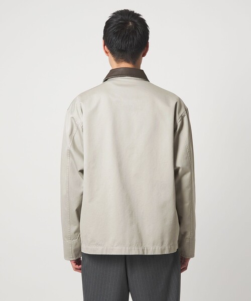 green label relaxing（グリーンレーベルリラクシング）の「ウエストポイント ジップアップ ブルゾン（ブルゾン・メンズ・ネイビー/ライトグレー・XL/M/S/L）」の8枚目の写真