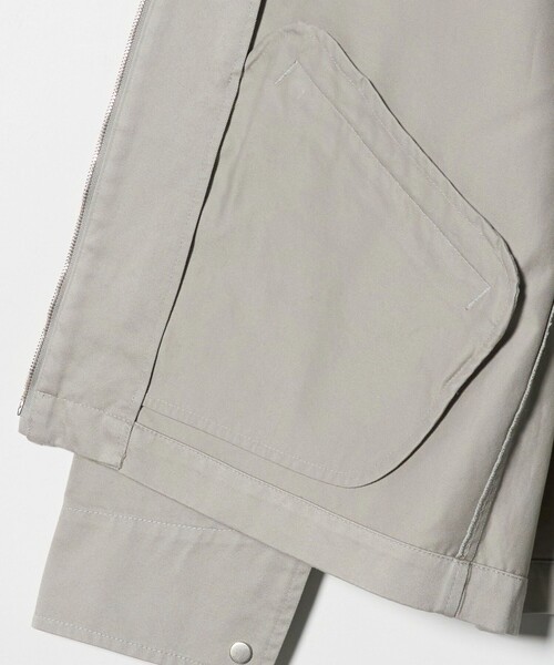 green label relaxing（グリーンレーベルリラクシング）の「ウエストポイント ジップアップ ブルゾン（ブルゾン・メンズ・ネイビー/ライトグレー・XL/M/S/L）」の18枚目の写真