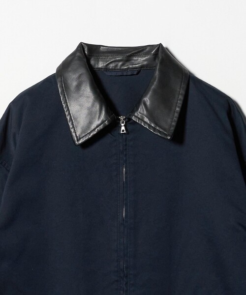 green label relaxing（グリーンレーベルリラクシング）の「ウエストポイント ジップアップ ブルゾン（ブルゾン・メンズ・ネイビー/ライトグレー・XL/M/S/L）」の14枚目の写真