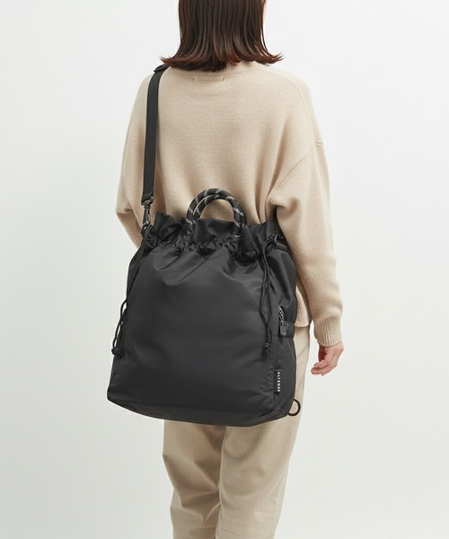 ALTROSE（アルトローズ）の「クラーク3WAYBAG（ショルダーバッグ・レディース・アイボリー/ブラック/グレー・FREE）」の8枚目の写真