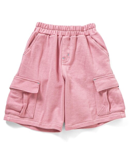 BREEZE(ブリーズ)の「ワイドカットカーゴパンツ_ジュニア対応(カーゴパンツ・キッズ・グレー/ピンク・90/100/110/120/130/140/150)」の8枚目の写真