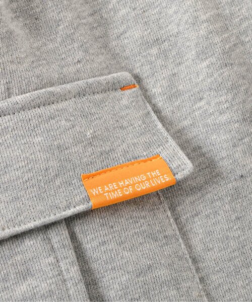 BREEZE(ブリーズ)の「ワイドカットカーゴパンツ_ジュニア対応(カーゴパンツ・キッズ・グレー/ピンク・90/100/110/120/130/140/150)」の18枚目の写真