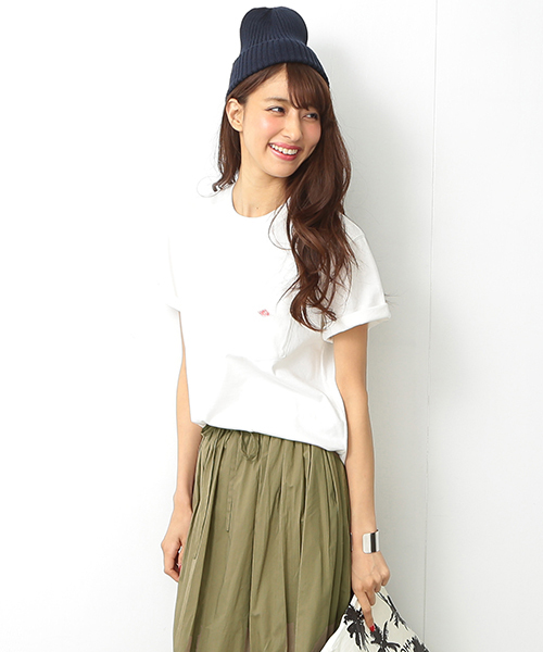 B:MING by BEAMS（ビーミングバイビームス）の「DANTON×ビーミング by ビームス / 40th別注 POCKET TEE＜WOMEN＞（Tシャツ/カットソー・レディース・ホワイト/グレー/ブラック・SMALL/MEDIUM）」の2枚目の写真