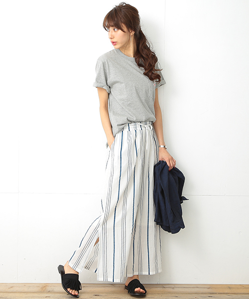 B:MING by BEAMS（ビーミングバイビームス）の「DANTON×ビーミング by ビームス / 40th別注 POCKET TEE＜WOMEN＞（Tシャツ/カットソー・レディース・ホワイト/グレー/ブラック・SMALL/MEDIUM）」の11枚目の写真