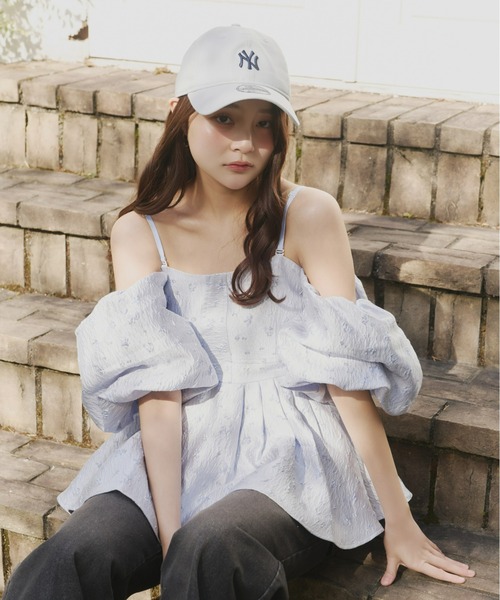 Olu.(オルドット)の「【NEW ERA/Olu.別注カラー】9TWENTYキャップ(キャップ・レディース・ブルーグレー・FREE)」の5枚目の写真