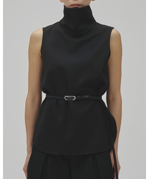 TODAYFUL（トゥデイフル）の「Oval Backle Narrow Belt（ベルト・レディース・シルバー・FREE）」の6枚目の写真