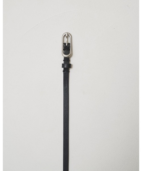 TODAYFUL（トゥデイフル）の「Oval Backle Narrow Belt（ベルト・レディース・シルバー・FREE）」の12枚目の写真