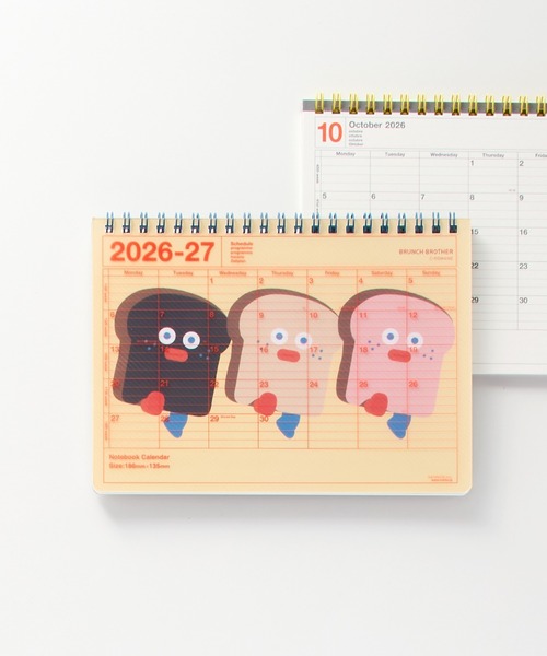 マークス 手帳 2026 スケジュール帳 2026年4月始まり 月間ブロック B6