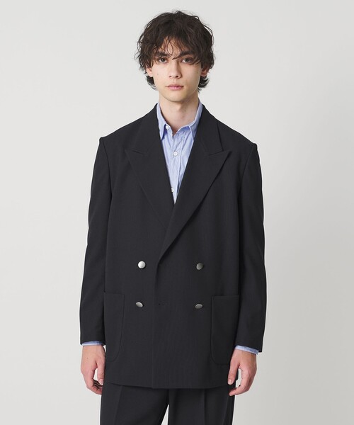 District(ディストリクト)の「<District>4プライ ダブル 4ボタン ブレザー(テーラードジャケット・メンズ・ネイビー・M/L/S)」の11枚目の写真