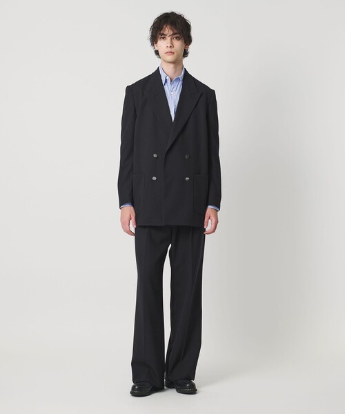 District(ディストリクト)の「<District>4プライ ダブル 4ボタン ブレザー(テーラードジャケット・メンズ・ネイビー・M/L/S)」の12枚目の写真