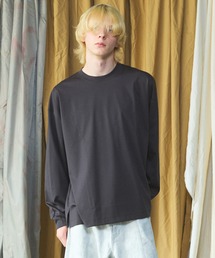 《UNISEX》Smashing Punch Prime-Over Crew Neck Long Sleeve T-Shirt/スマッシングポンチプライムオーバーロングスリーブTシャツ【MAISON SPECIAL/メゾンスペシャル】