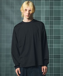 《UNISEX》Smashing Punch Prime-Over Crew Neck Long Sleeve T-Shirt/スマッシングポンチプライムオーバーロングスリーブTシャツ【MAISON SPECIAL/メゾンスペシャル】