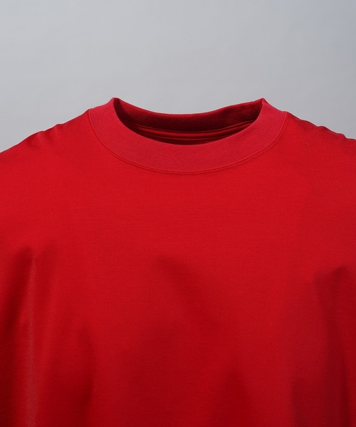 MAISON SPECIAL(メゾンスペシャル)の「《UNISEX》Smashing Punch Prime-Over Crew Neck Long Sleeve T-Shirt/スマッシングポンチプライムオーバーロングスリーブTシャツ【MAISON SPECIAL/メゾンスペシャル】(Tシャツ/カットソー・メンズ・ライトブルー/レッド/ブラック/ホワイト/チャコールグレー・0/2/1)」の13枚目の写真
