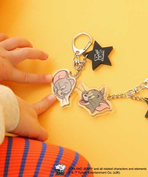 LEPSIM（レプシィム）の「【KIDS】トムとジェリーキーチャーム　632797（キーホルダー・キッズ・ライトグレー/ライトブラウン/グレー・ONE SIZE）」の5枚目の写真
