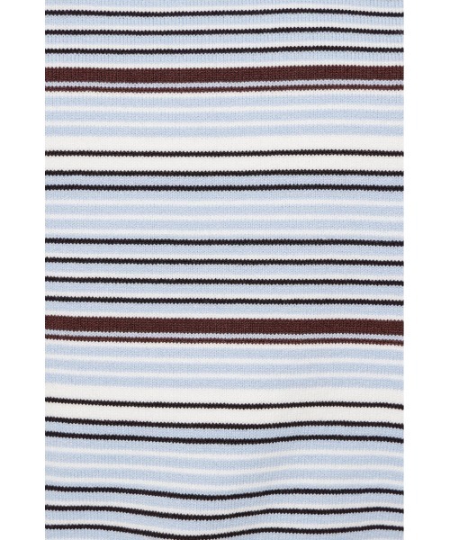 SLY(スライ)の「HG KNIT POLO TOPS ハイゲージニットポロトップス 春服(ポロシャツ・レディース・杢グレー/レッド系その他/ブルー系その他・FREE)」の18枚目の写真