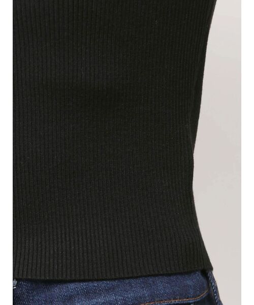 MERCURYDUO（マーキュリーデュオ）の「異素材リボンスリーブニット（ニット/セーター・レディース・アイボリー/ブラック・FREE）」の18枚目の写真