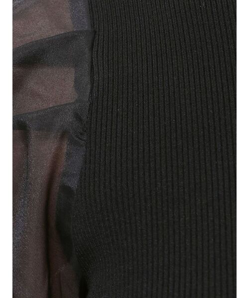 MERCURYDUO（マーキュリーデュオ）の「異素材リボンスリーブニット（ニット/セーター・レディース・アイボリー/ブラック・FREE）」の22枚目の写真