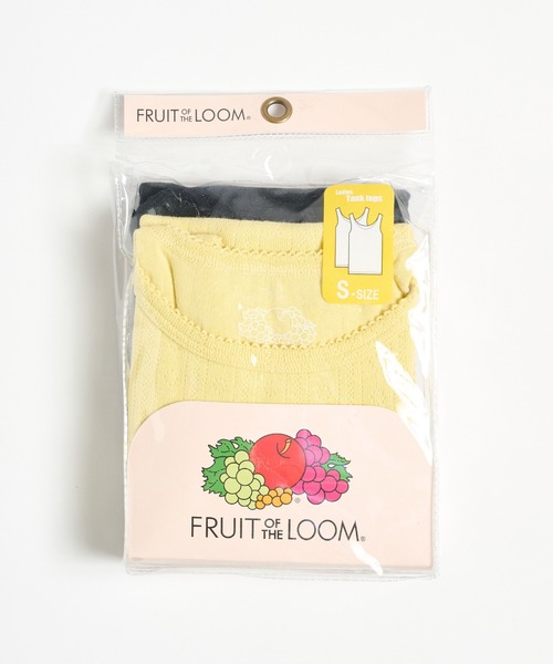 FRUIT OF THE LOOM（フルーツオブザルーム）の「【FRUIT OF THE LOOM】FTL アイレットタンクトップ2Pセット（タンクトップ・レディース・グレー系1/グレー系その他2/ブラック・S/M/L）」の4枚目の写真