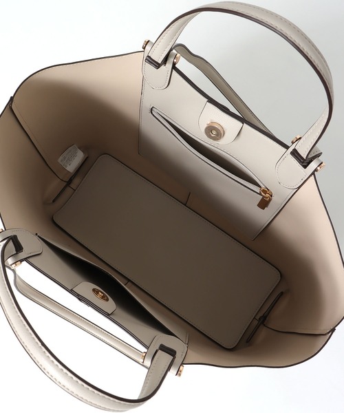 Cepica（セピカ）の「ダブルハンドルA4トートバッグ（トートバッグ・レディース・グレー/ブラック・FREE）」の9枚目の写真