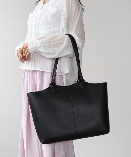 Cepica（セピカ）の「ダブルハンドルA4トートバッグ（トートバッグ・レディース・グレー/ブラック・FREE）」の15枚目の写真