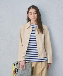 UNITED ARROWS | レザーライク ショートブルゾン(ブルゾン)