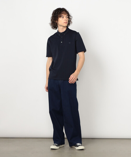 COMME CA ISM（コムサイズム）の「【接触冷感・吸水速乾】エンブレム ポロシャツ（ポロシャツ・メンズ・ホワイト/ブルー/グレー/ネイビー・LARGE/MEDIUM）」の15枚目の写真