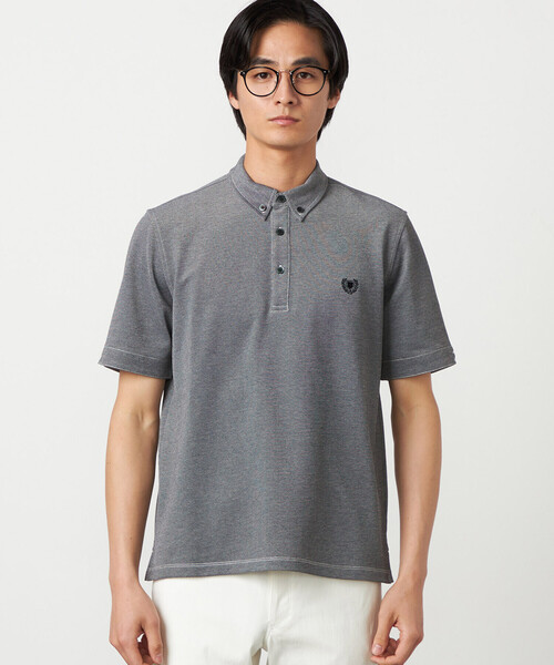 COMME CA ISM（コムサイズム）の「【接触冷感・吸水速乾】エンブレム ポロシャツ（ポロシャツ・メンズ・ホワイト/ブルー/グレー/ネイビー・LARGE/MEDIUM）」の22枚目の写真