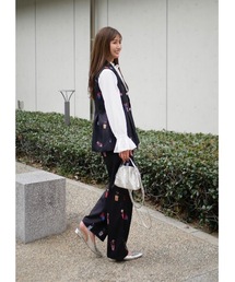 BeBeoD（べベッド）の「フラワーガーデンタックデザインパンツ（その他パンツ）」