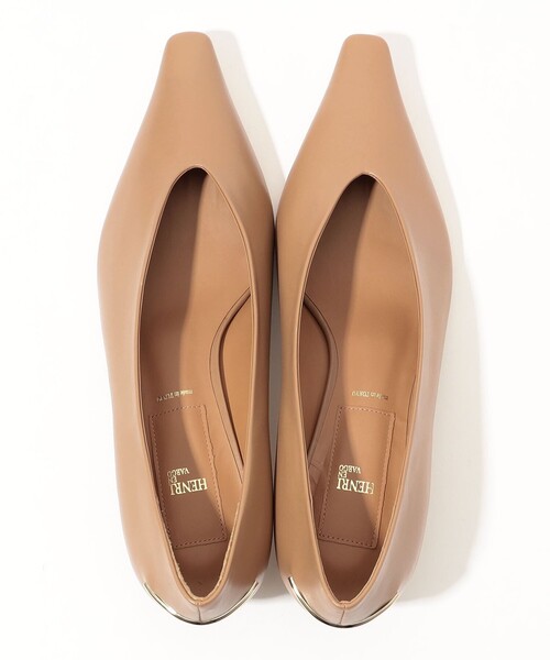 HENRI EN VARGO（ヘンリエンヴァーゴ）の「HENRI EN VARGO HEREN パンプス（パンプス・レディース・ベージュ/ブラック・36/37/38）」の9枚目の写真