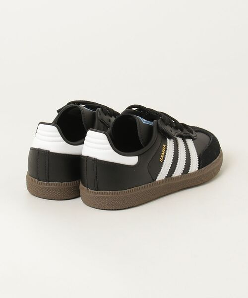 adidas Originals（アディダスオリジナルス）の「adidas KIDS SAMBA OG CF EL C OOO37/JQ6390（スニーカー・キッズ・ブラック・19cm/20cm/21cm/17cm/18cm）」の2枚目の写真